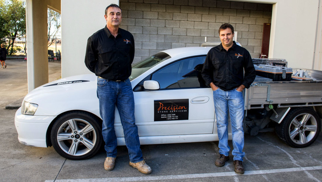 Precision Stone Services - Owners Shane & Rick